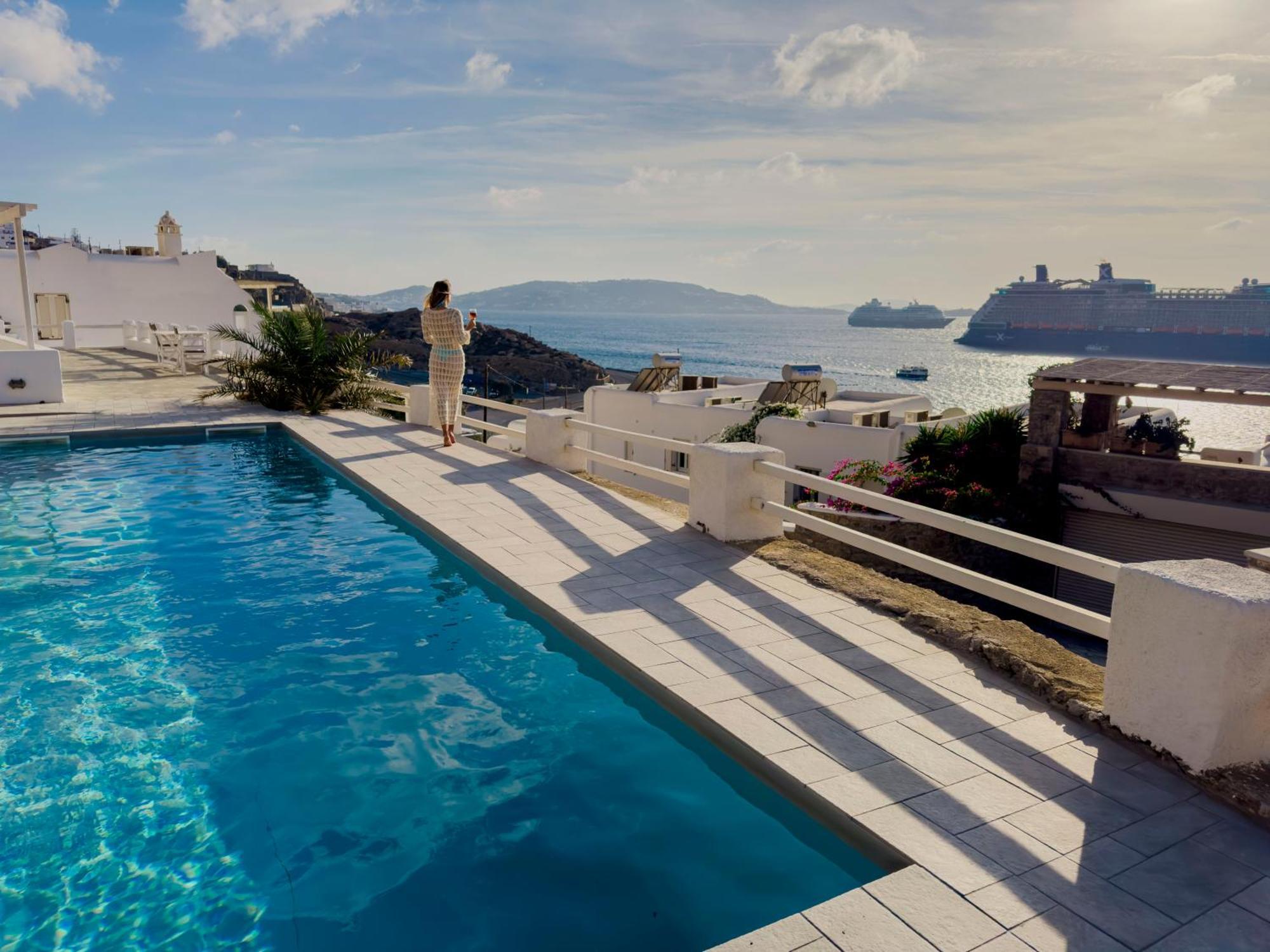 With-Inn Mykonos Suites Tourlos Extérieur photo