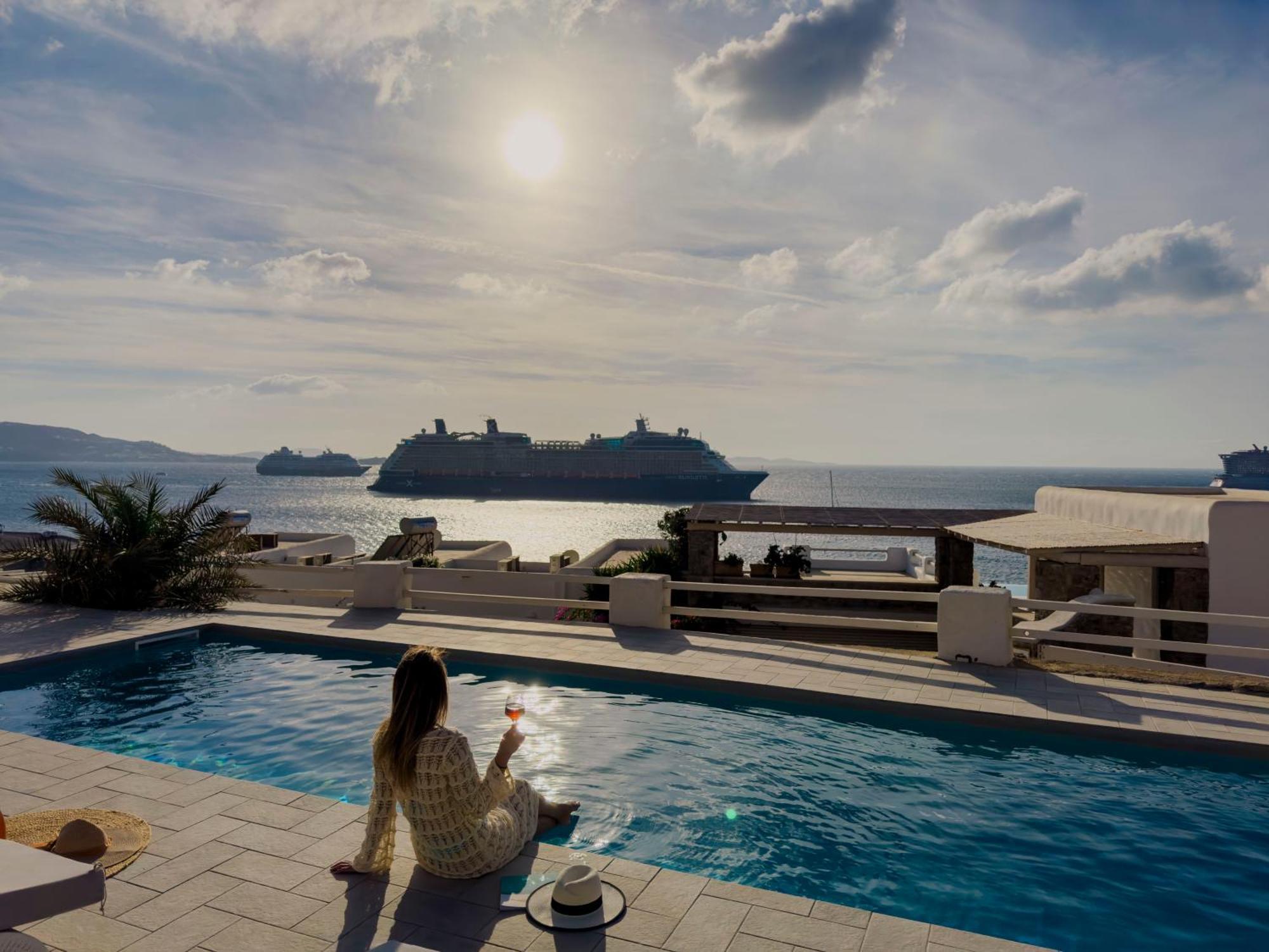 With-Inn Mykonos Suites Tourlos Extérieur photo